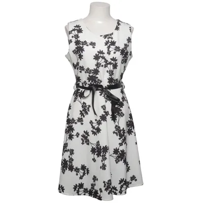 Dress (White, Black) from Izabel London Elastane, Polyester