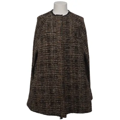 Cape (Brun, Sort, Hvid) fra Zara Knitwear