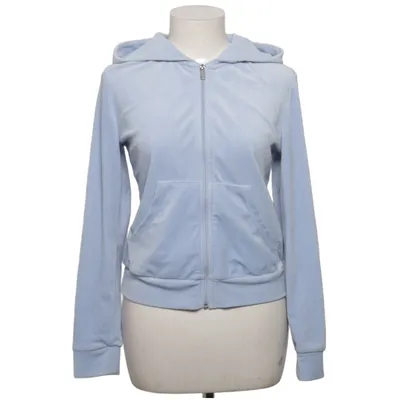 Capuchon sweater (Blauw) van Gina Tricot Elastaan, Polyester