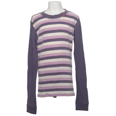 Langærmet t-shirt (Lilla, Hvid) fra Ulvang Merinould