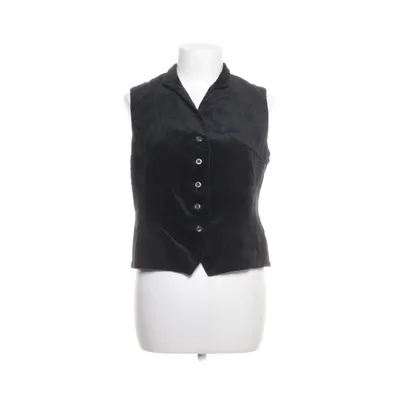 Suit vest (Black) from La Ligna Acetate, Cotton