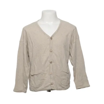 Cardigan (Beige) van Play Up Linnen, Organisch katoen