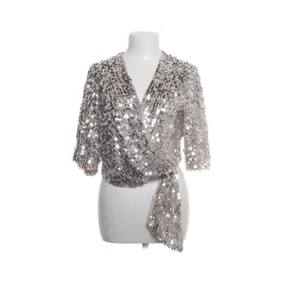 Omlottkofta (Silverfärgad) från Zara Woman Polyamid, Polyester