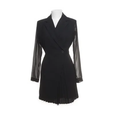 Omlottklänning (Svart) från Sandro Polyester, Ull