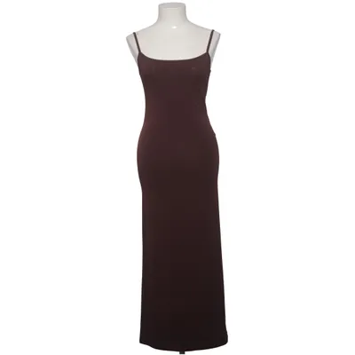 Robe longue (Marron) de Chiquelle Élasthane, Polyester, Viscose