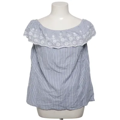 Top (Blue, White) from Colours Of The World Cotton