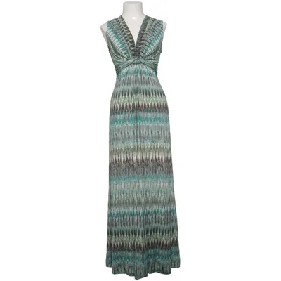 Maxi dress (Green, Blue, Multicolored) from Ilse Jacobsen Hornbæk Elastane, Polyester