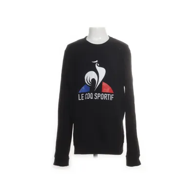 Collegetröja (Svart, Flerfärgad) från Le Coq Sportif Bomull, Elastan