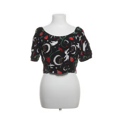 Crop top (Svart, Flerfärgad) från Hell Bunny Viskos