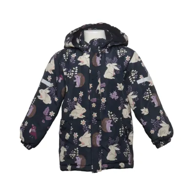 Vinterjacka (Blå, Flerfärgad) från Lindex Kids Polyester