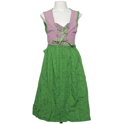 Dirndl (Lila, Grön, Vit) från Isar-Trachten Bomull