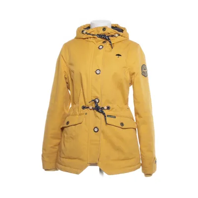 Winterjas (Geel) van Schmuddelwedda Katoen, Polyester