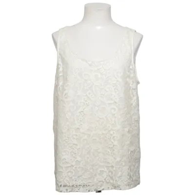 Tanktop (Wit) van H&M Conscious Collection Organisch katoen, Polyamide, Gerecycled polyester