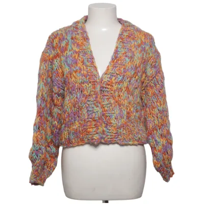Cardigan (Multicolored) from VRG GRL Polyester, Wool