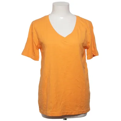 T-shirt (Geel) van Minus Katoen, Polyester