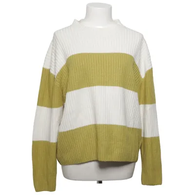 Pull-over (Blanc, Vert) de New View Acrylique, Élasthane, Polyamide