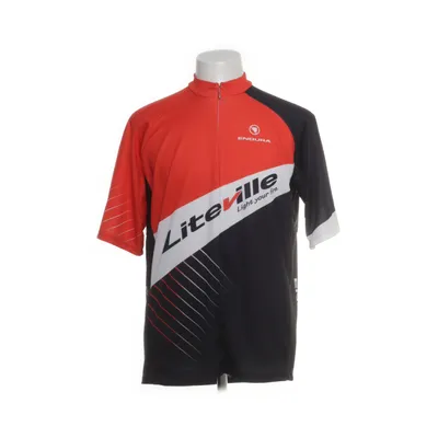 Cykeltröja (Röd, Svart, Vit) från Endura Polyester