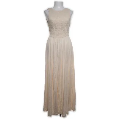 Långklänning (Beige) från ASOS Design Elastan, Polyester, Viskos