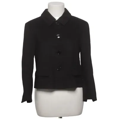 Blazer (Zwart) van Marc Cain Cupro, Elastaan, Polyamide, Polyester, Viscose