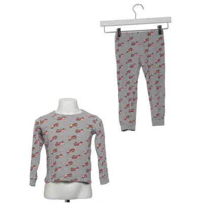 Pyjama (Gris, Rouge) de KNX Sleep Wear Coton, Viscose