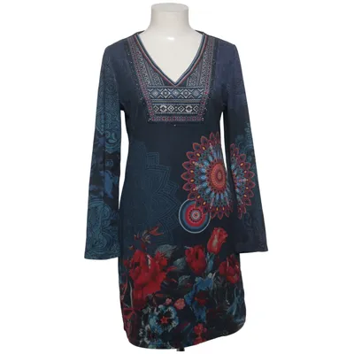 Dress (Blue, Multicolored) from Happi Elastane, Polyester