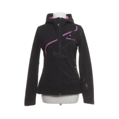 Softshell jacket (Black) from White Season Skiwear Elastane, Polyester