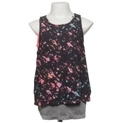 Sports tank top (Black, Multicolored) from Geggamoja Elastane, Polyester