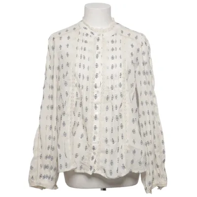 Blouse (Blanc, Bleu) de Mirasol Coton, Polyester