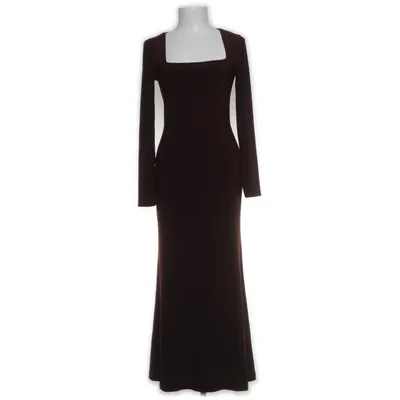 Långklänning (Brun) från Trendyol Elastan, Polyester