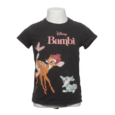 T-shirt (Zwart) van Disney Katoen, Elastaan