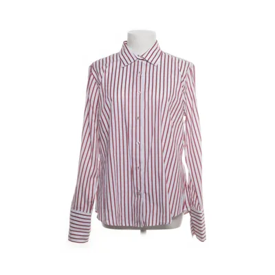Shirt (Wit, Roze) van Milano Italy Katoen