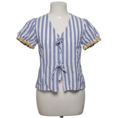 Top (Blauw, Wit, Geel) van Sugarhill Katoen