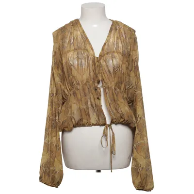 Bluse (Brun) fra Zapa Elastan, Polyester