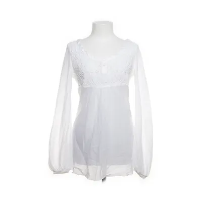 Blus (Vit) från European Culture Bomull, Elastan, Linne