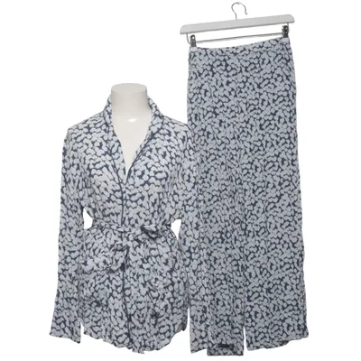 Pyjamasz (Blå, Hvid) fra Lindex Viscose