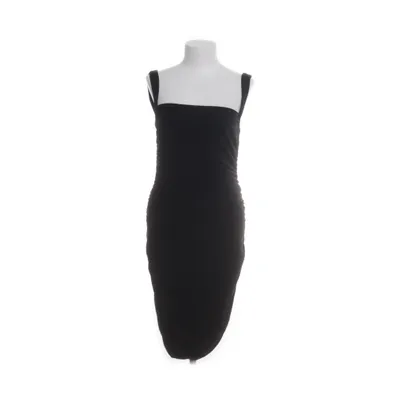 Jurk (Zwart) van Mango Suit Elastaan, Polyester, Viscose