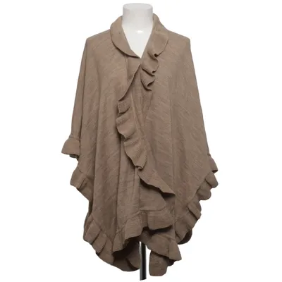 Poncho (Beige) van Åhléns Acryl, Polyester