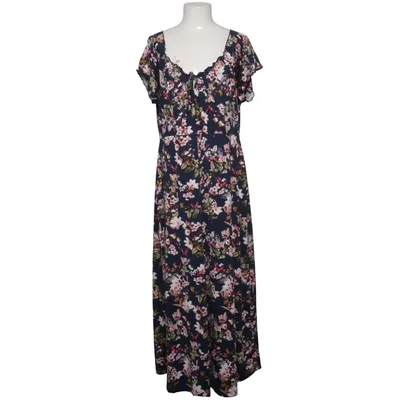 Maxi jurk (Blauw, Meerkleurig) van Happy Holly Elastaan, Polyester