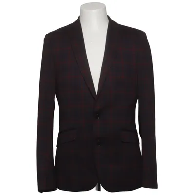 Blazer (Zwart, Rood) van Gianni Feraud Elastaan, Polyester, Viscose