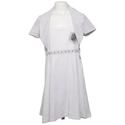 Dress (White, Gray) from Pampolina Cotton, Elastane