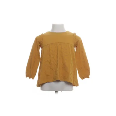 Langærmet t-shirt (Gul) fra Zara Baby Bomuld, Polyester