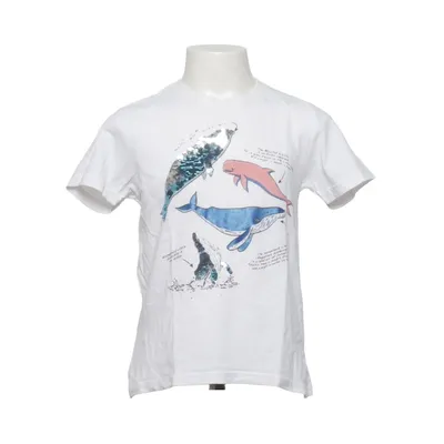 T-shirt (White, Multicolored) from Tricky Tracks Organic cotton