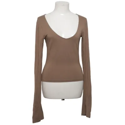 Long sleeve T-shirt (Brown) from A-DSGN Elastane, Modal, Tencel