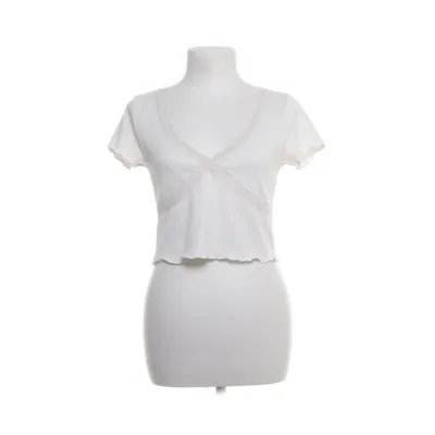 Crop top (Blanc) de Divided by H&M Élasthane, Polyester
