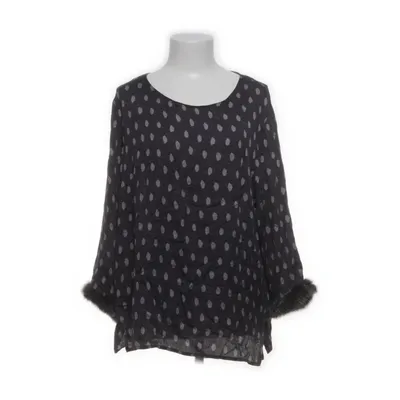 Blus (Svart, Vit) från Elton Kaninpäls, Viskos