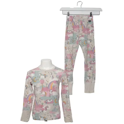 Pyjama (Bleu, Rose, Multicolore) de Polarn O. Pyret Élasthane, Coton biologique