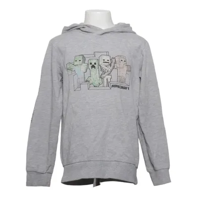 Huvtröja (Grå, Flerfärgad) från Minecraft Bomull, Polyester