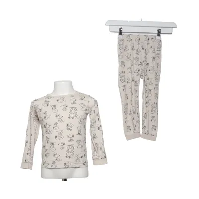 Pyjama (Beige, Noir) de H&M Coton