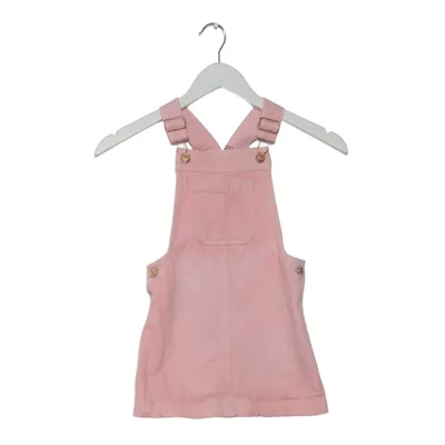 Robe salopette (Rose) de Kaisely Coton