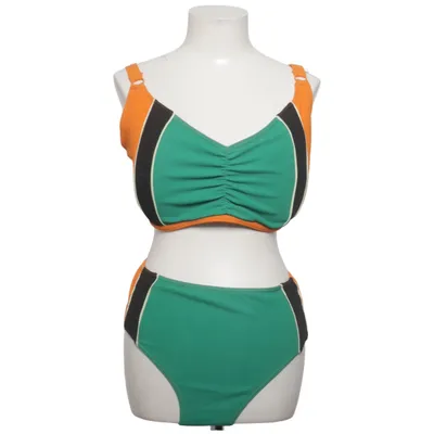 Bikini (Orange, Vert, Noir) de Ulla Popken Élasthane, Polyamide, Polyester